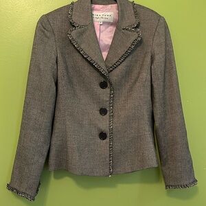 EUC Trina Turk Fitted Jacket